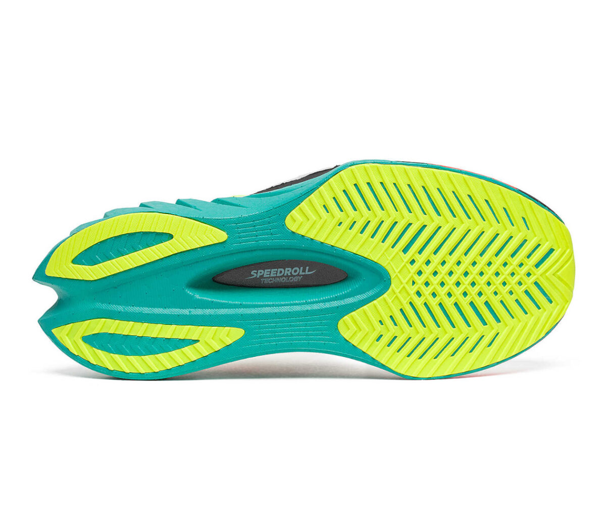 Suola Scarpa Saucony Endorphin Pro 4 donna bianca verde