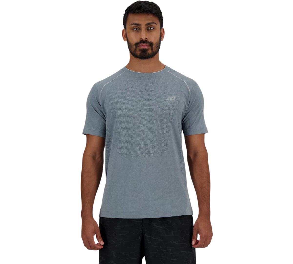 Tshirt New Balance knit tshirt uomo grigia