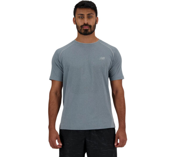 Tshirt New Balance knit tshirt uomo grigia
