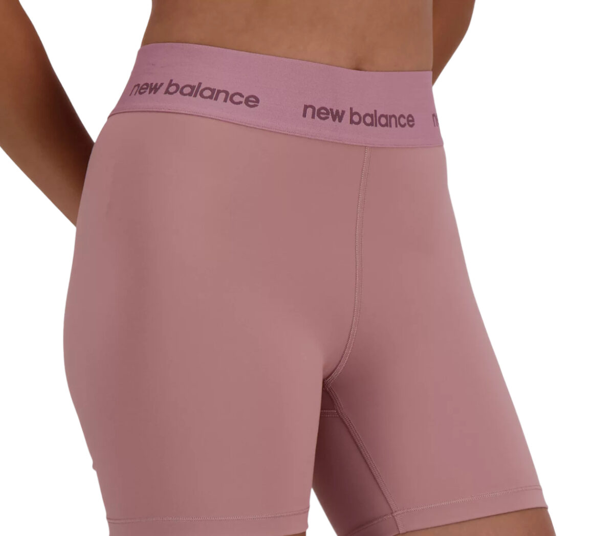 Dettaglio Pantaloncino New Balance Sleek High Rise Sport Short 5