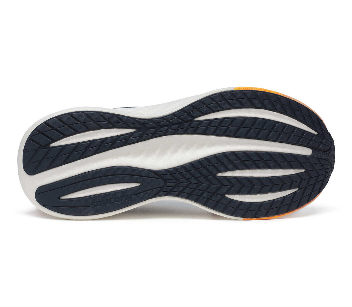 Suola Scarpa Saucony Triumph 22 donna blu arancione
