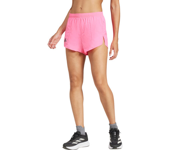 Pantaloncino Adidas Adizero E Short donna rosa
