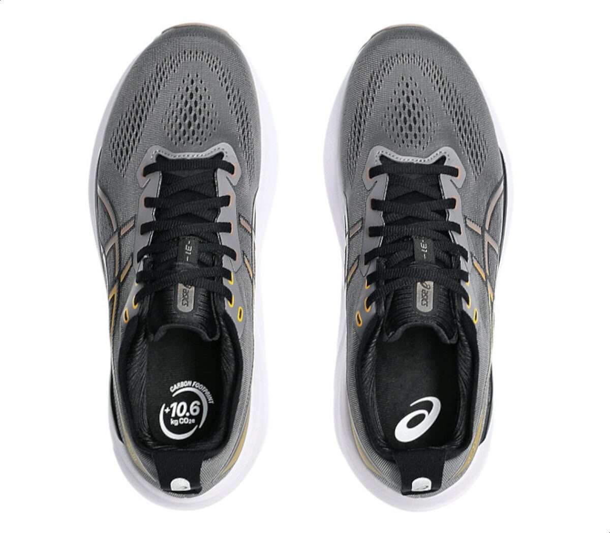 Tomaia Scarpa Asics Gel-Kayano 31 uomo Carbon Taupe Grey