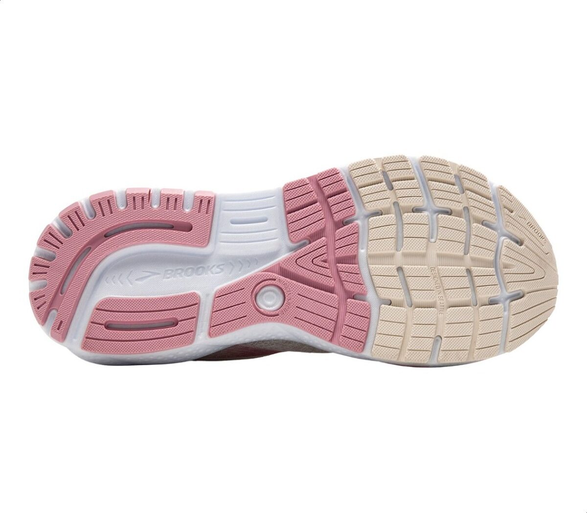 Suola Scarpa Brooks Ghost 16 donna beige rosa