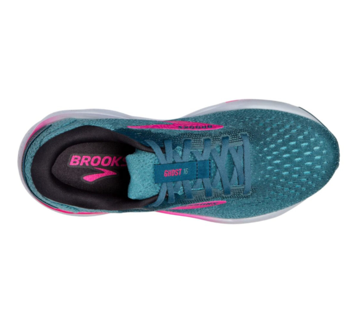 Tomaia Scarpa Brooks Ghost 16 donna verde