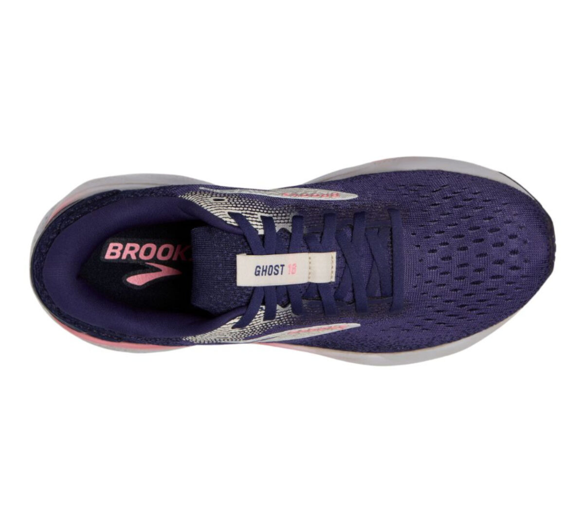 Tomaia Scarpa Brooks Ghost 16 donna blu arancione