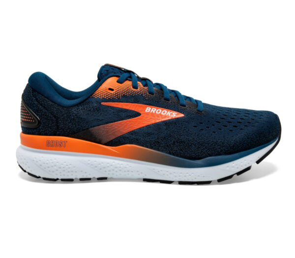 Scarpa Brooks Ghost 16 uomo blu arancione