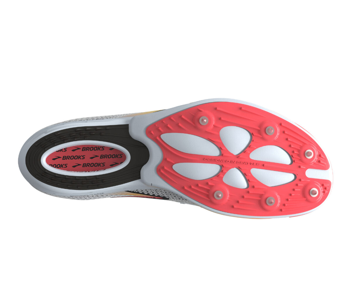 Suola Scarpa Brooks Hyperion Elite MD unisex grigia arancione