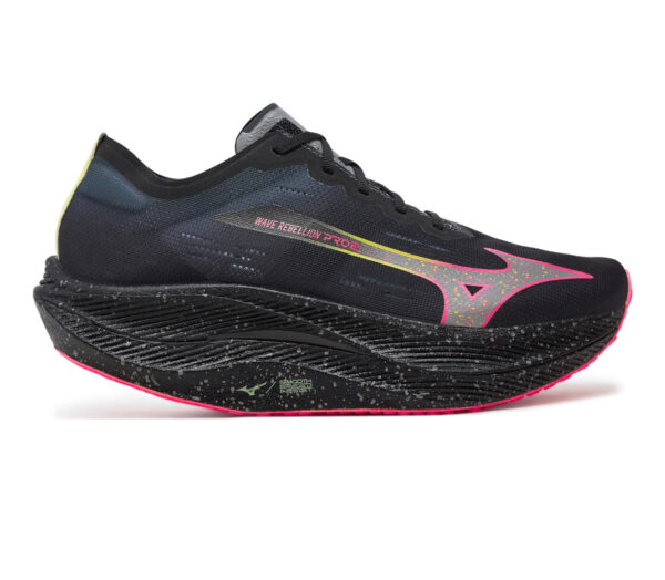 Scarpa Mizuno Wave Rebellion Pro 2 uomo nera rossa