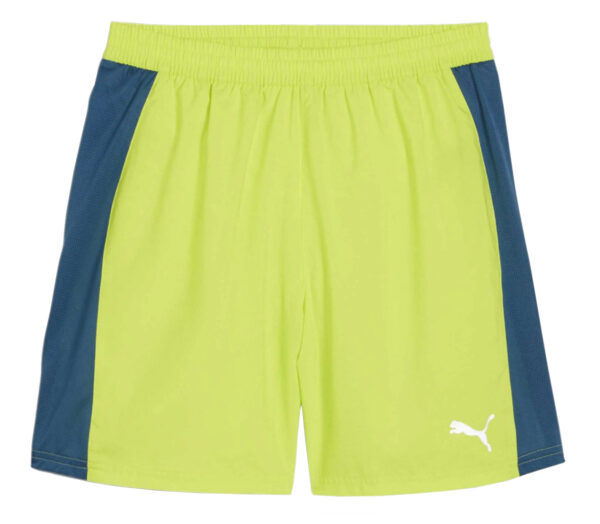 Pantaloncino Puma Run Fav Velocity 7” Short uomo blu giallo