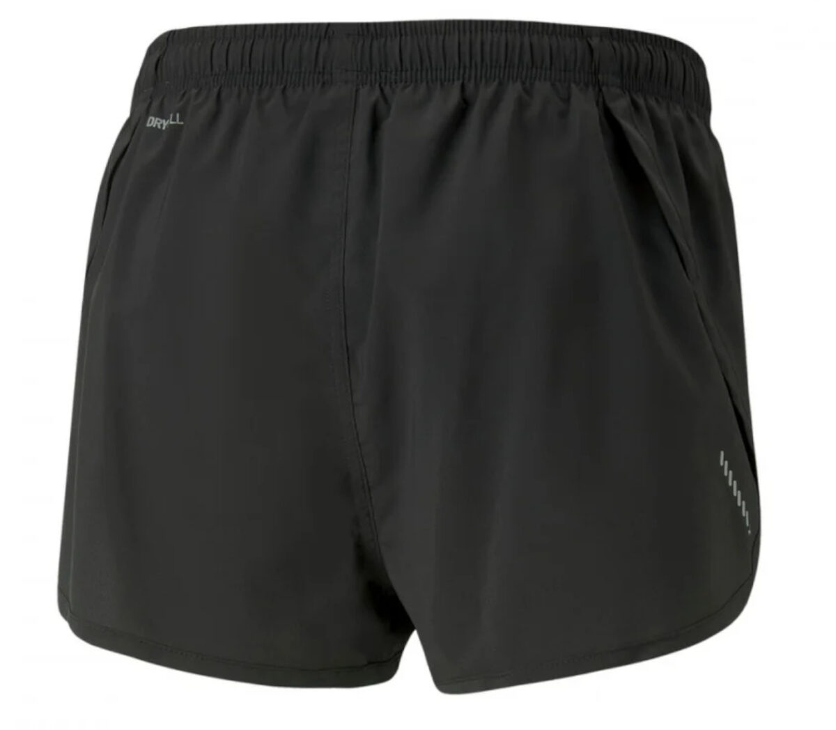 Dietro Pantaloncino Puma Run Favorite Split Short uomo nero