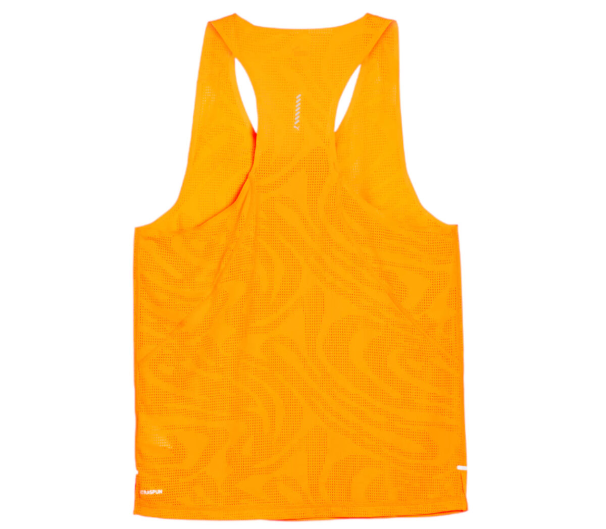 Dietro Canotta Puma Run Ultraspun singlet uomo arancione