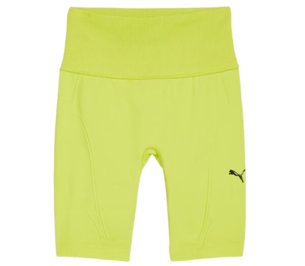 Pantaloncino Puma Shapeluxe Seamless HW Short donna giallo