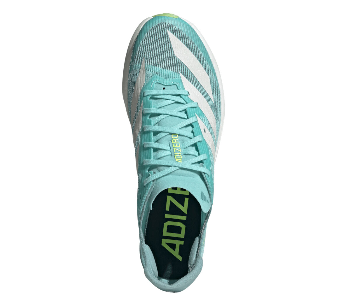 Tomaia Scarpa Adidas Adizero Ambition unisex Flash Aqua Zero Metalic Lucid Lemon