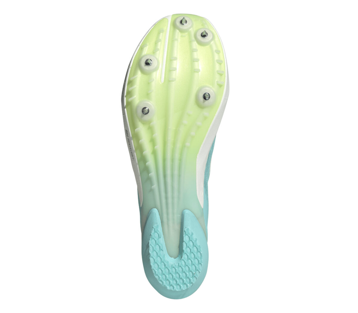 Suola Scarpa Adidas Adizero Ambition unisex Flash Aqua Zero Metalic Lucid Lemon