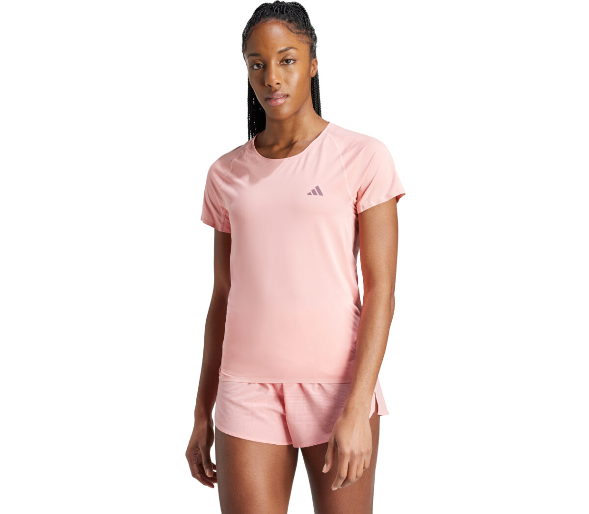 T-shirt Adidas Adizero Tee donna rosa