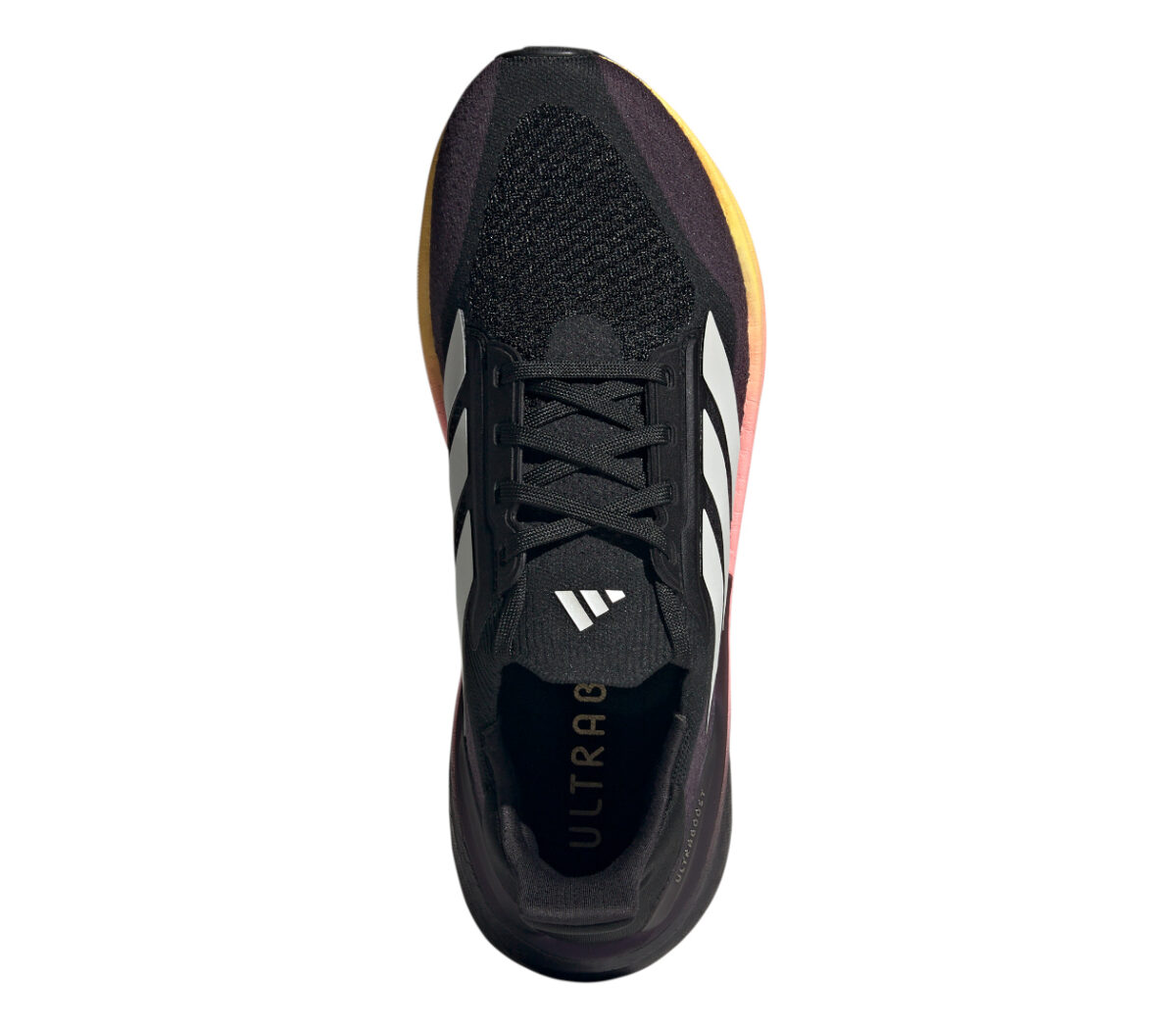 Tomaia Scarpa Adidas Ultraboost 5X uomo nera gialla