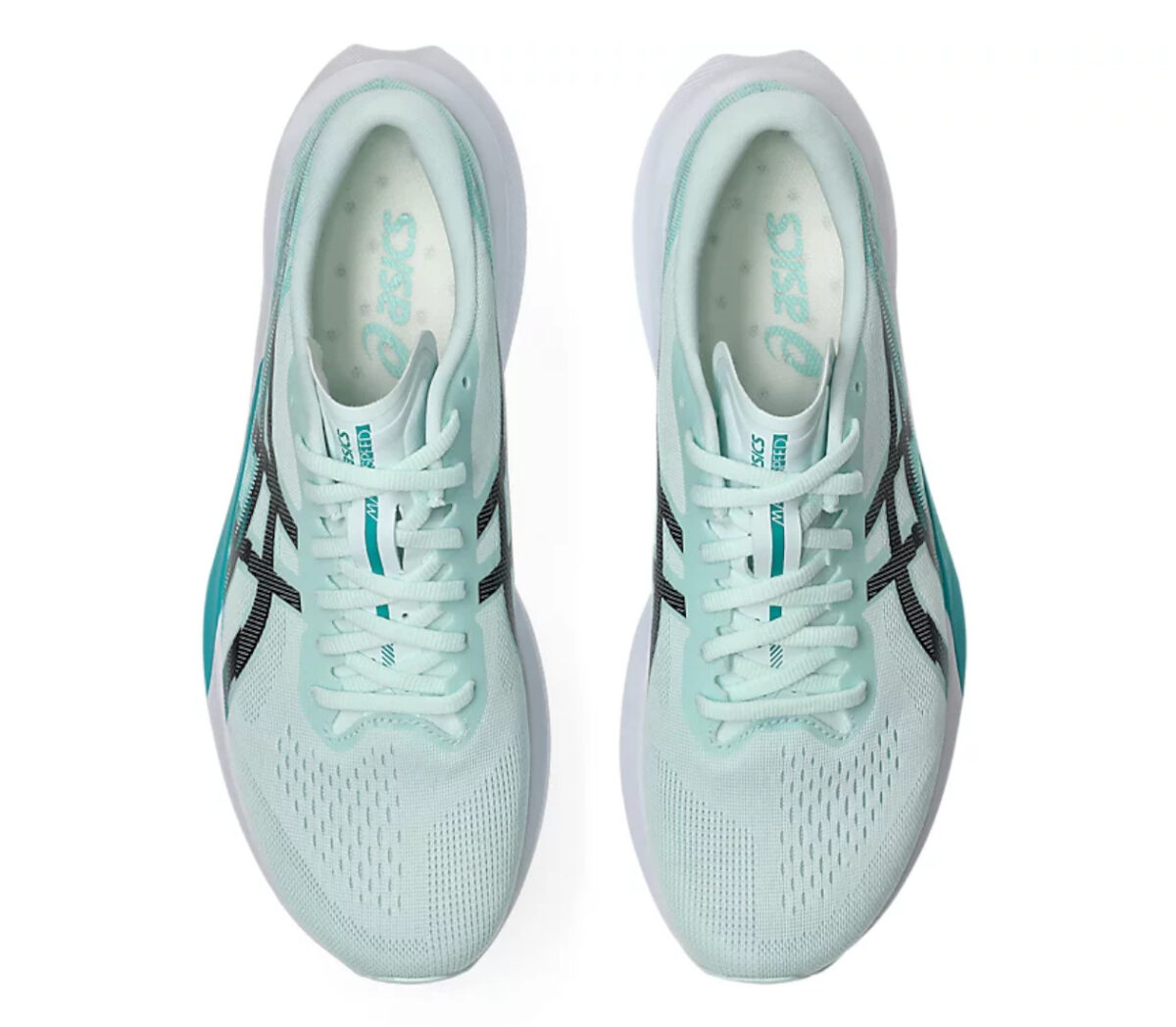Tomaia Scarpa Asics Magic Speed 4 uomo Soothing Sea Black