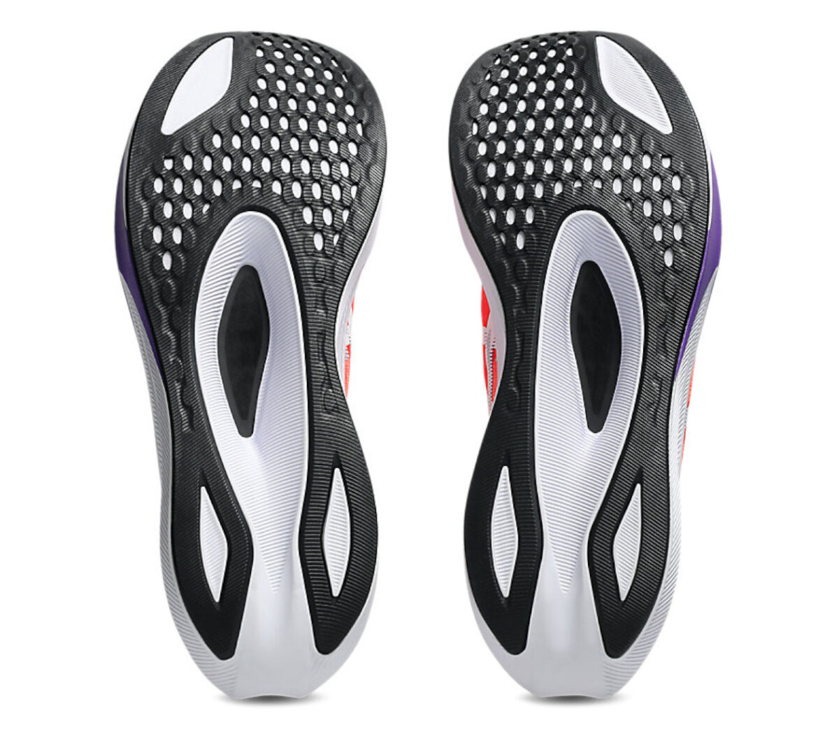 Suola Scarpa Asics MAgic Speed 4 uomo arancione viola