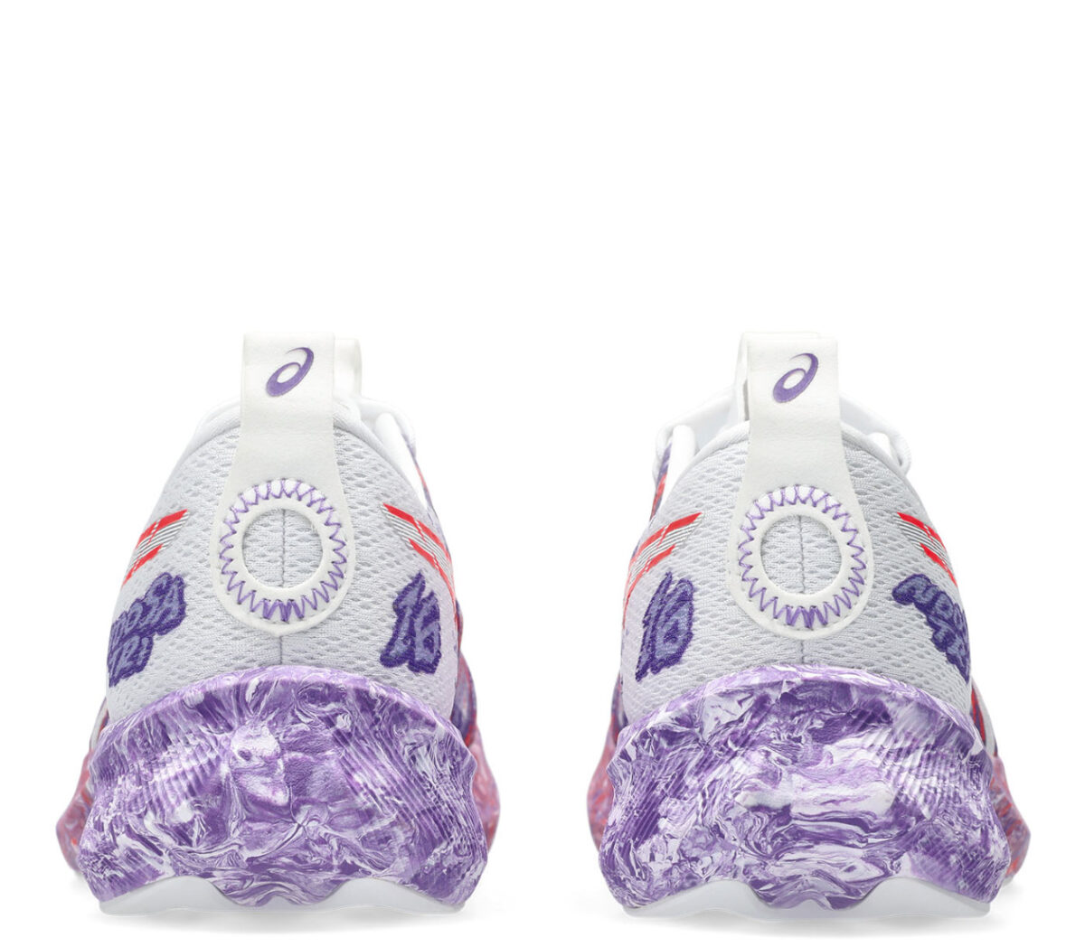 Retro Scarpa Asics Noosa Tri 16 donna viola bianca