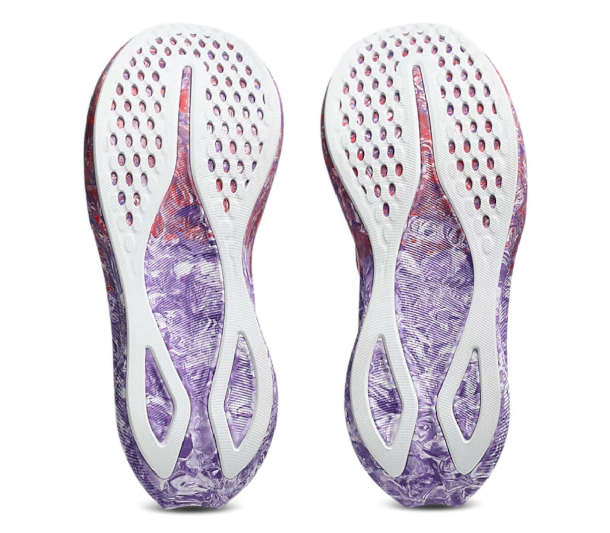 Suola Scarpa Asics Noosa Tri 16 donna viola bianca