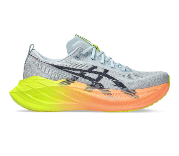 Scarpa Asics Superblast 2 Paris unisex grigia gialla