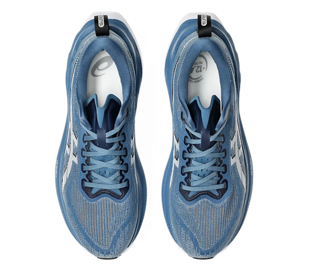 Tomaia Scarpa Asics Superblast 2 unisex blu