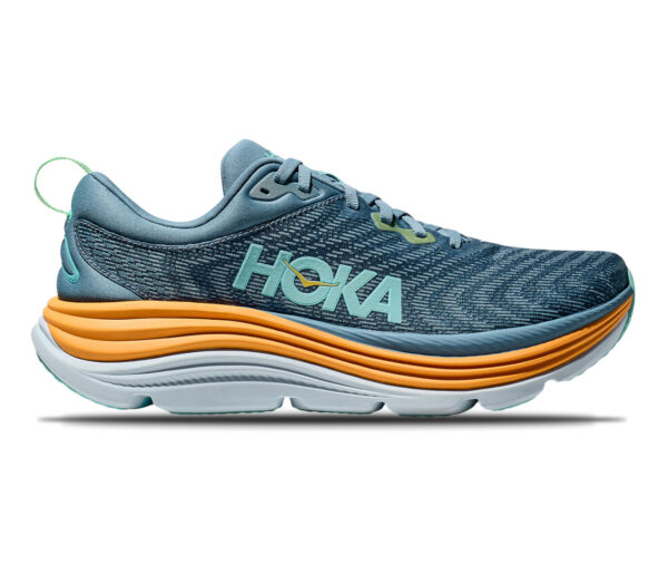 Scarpa Hoka Gaviota 5 Wide uomo blu arancione