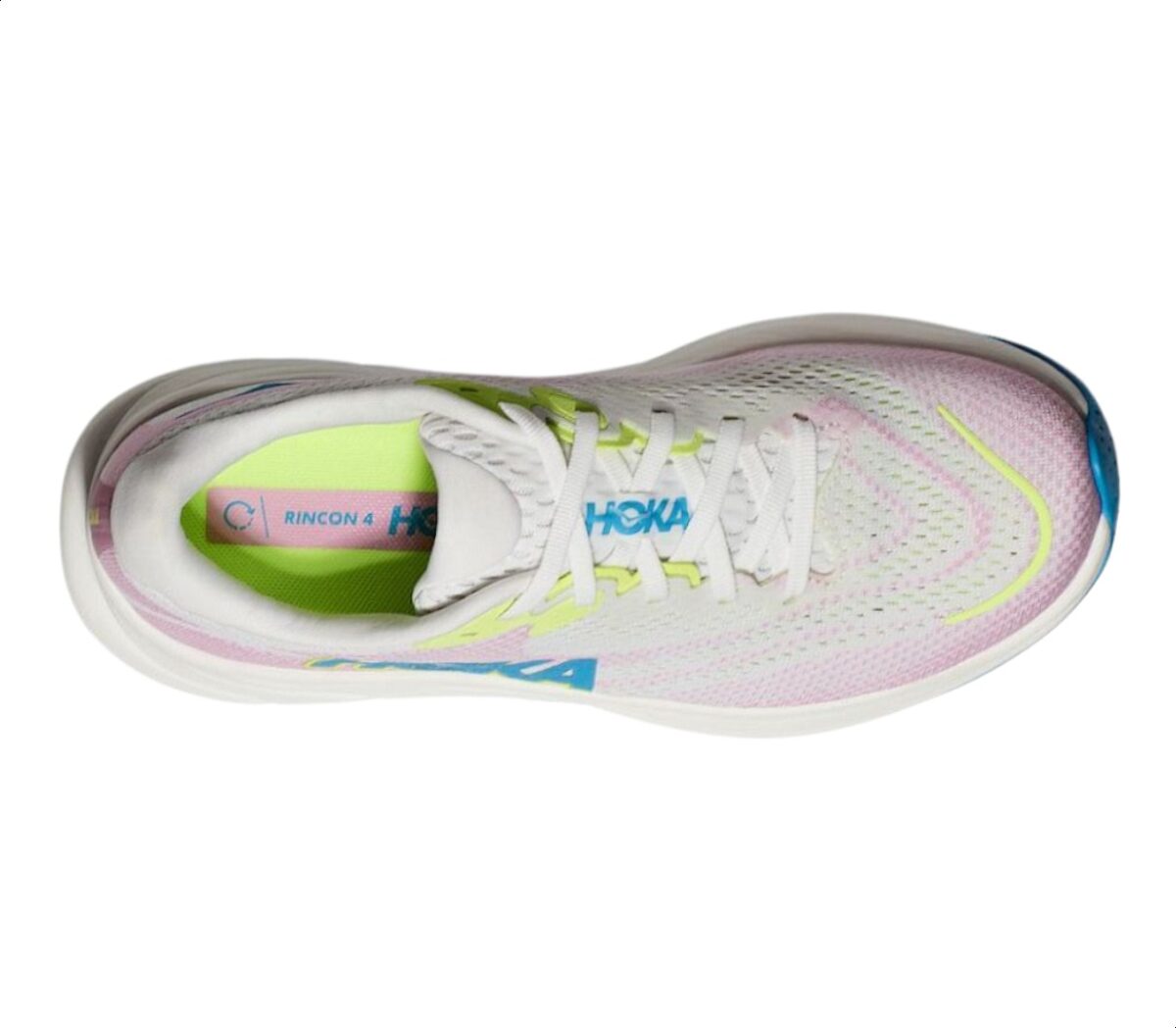Tomaia Scarpa Hoka Rincon 4 donna rosa celeste