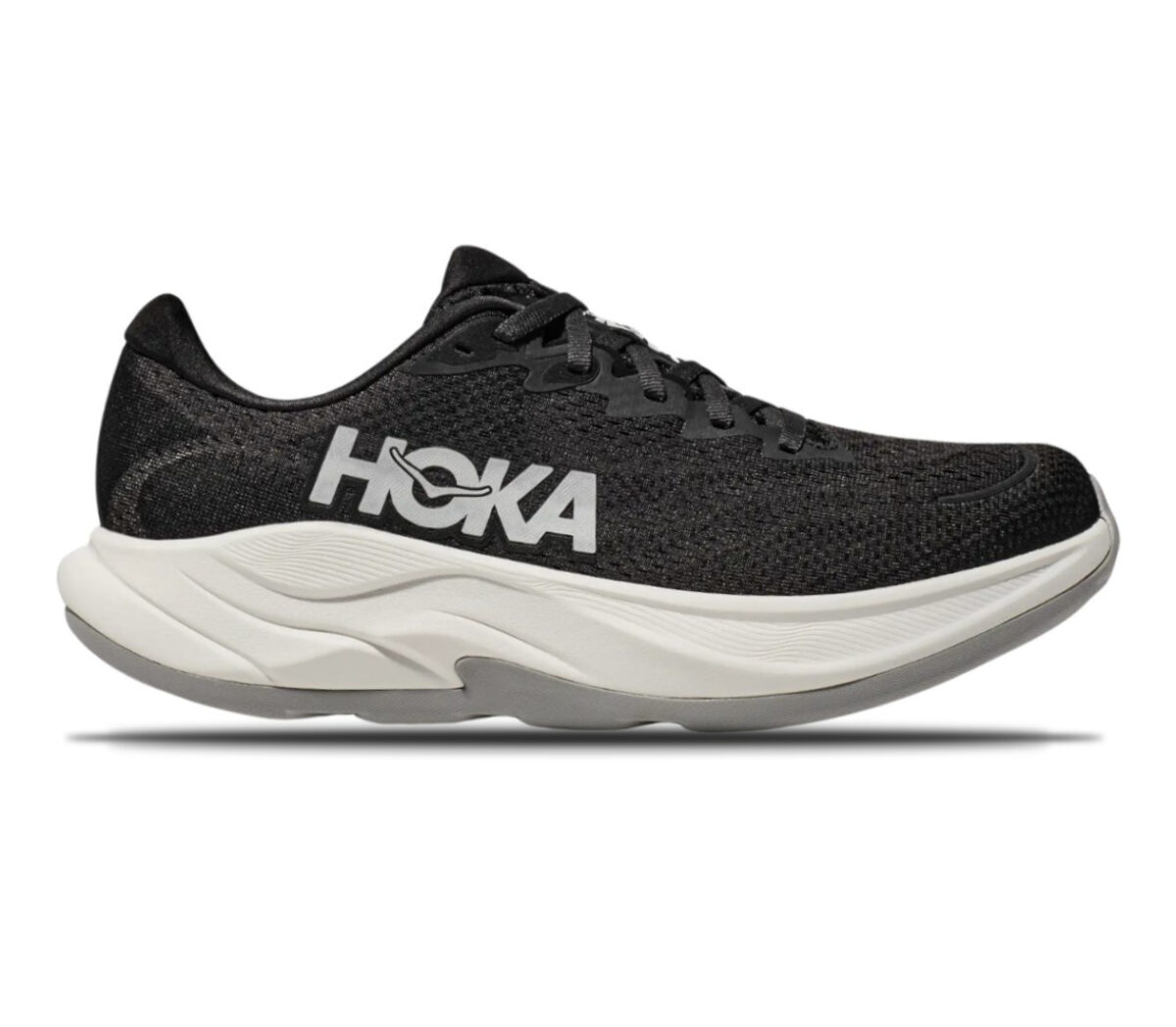 Scarpa Hoka Rincon 4 uomo black white