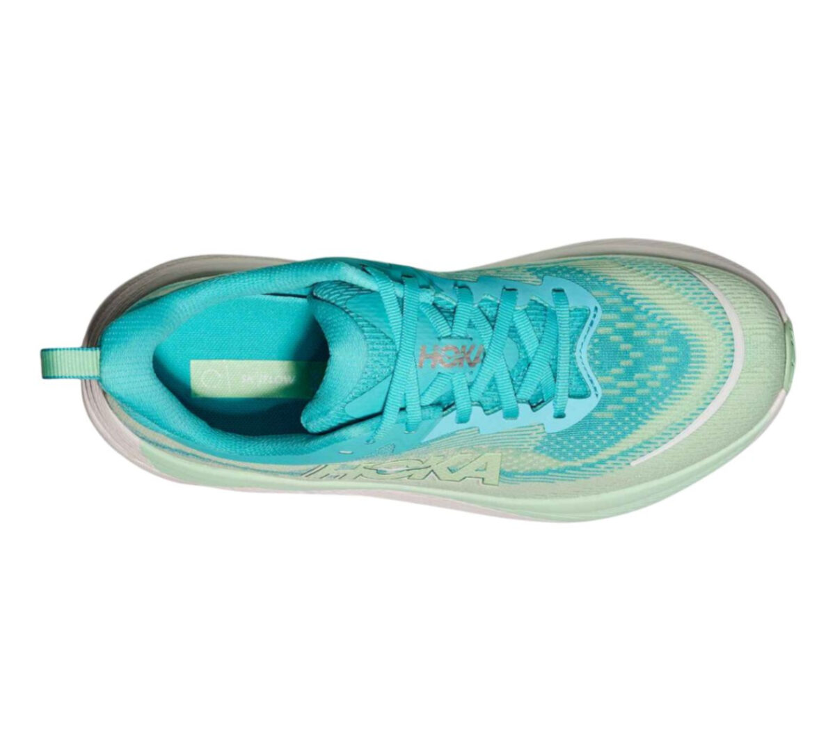 Tomaia Scarpa Hoka Skyflow donna verde acqua