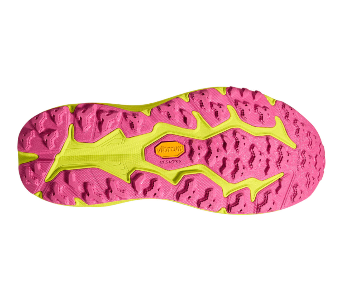 Suola Scarpa Hoka Speedgoat 6 donna nera gialla rosa