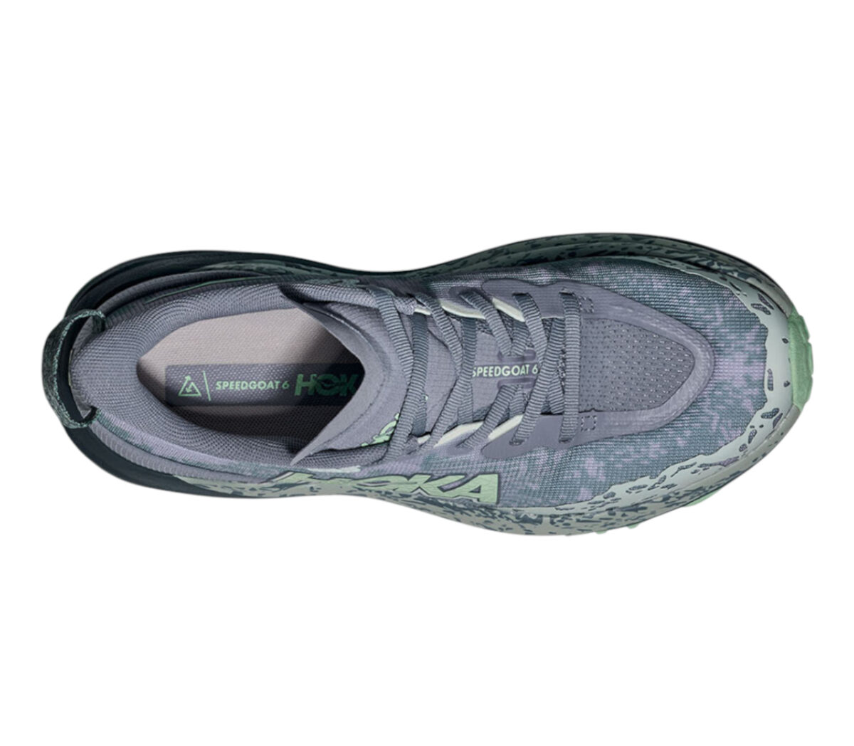 Tomaia Scarpa Hoka Speedgoat 6 donna moonlight thunder cloud