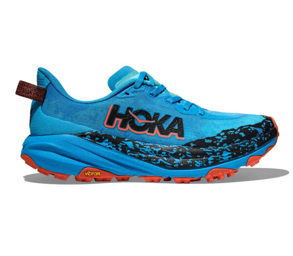 Scarpa Hoka Speedgoat 6 donna azzurra arancione