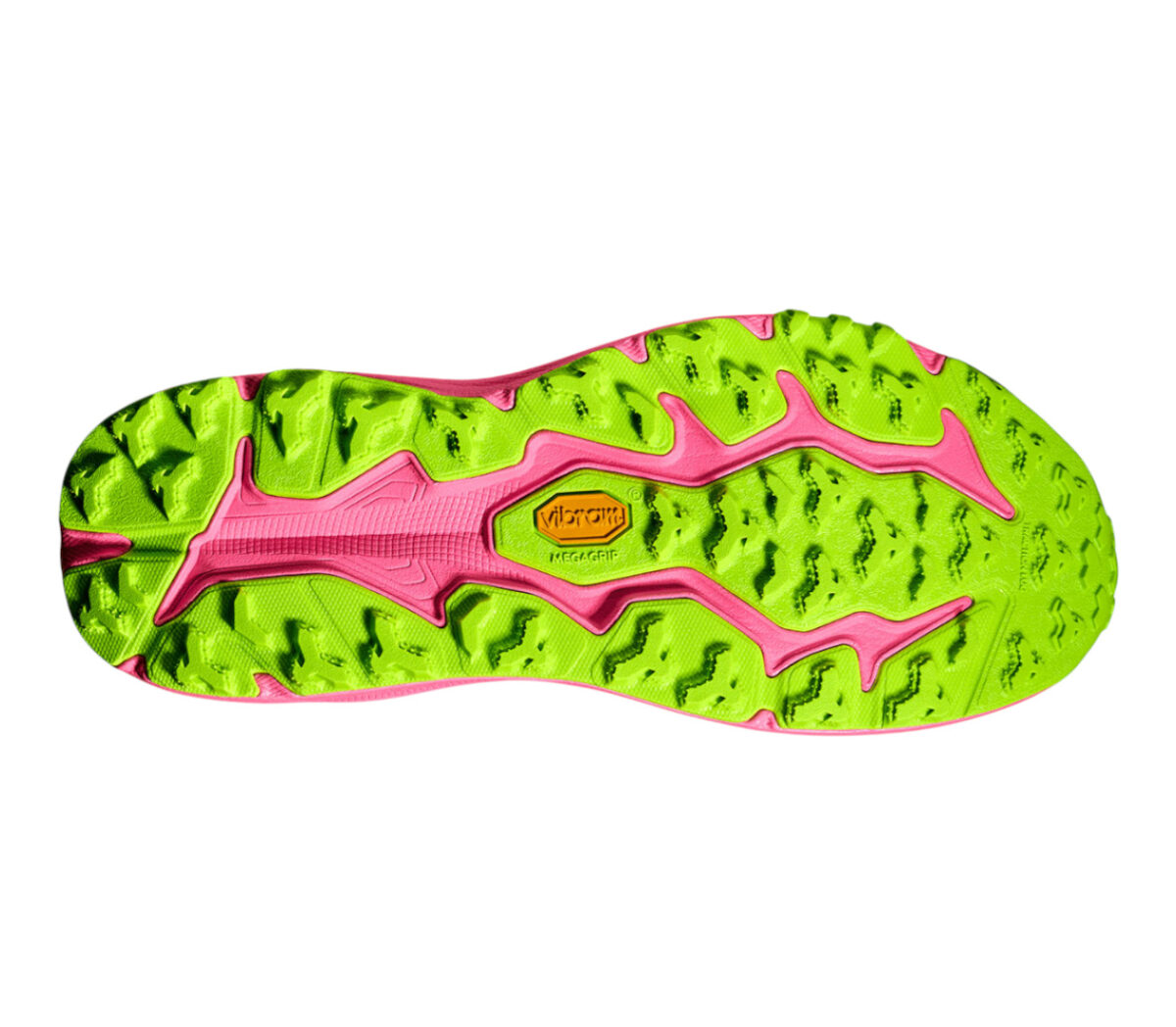 Suola Scarpa Hoka Speedgoat 6 uomo nera neon rosa