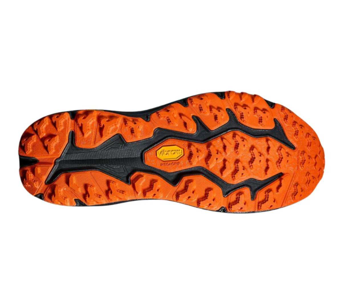 Suola Scarpa Hoka Speedgoat 6 uomo azzurra arancione