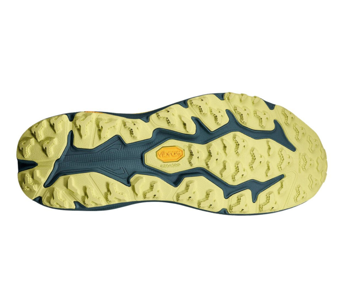 Suola Scarpa Hoka Speedgoat 6 uomo gialla marrone