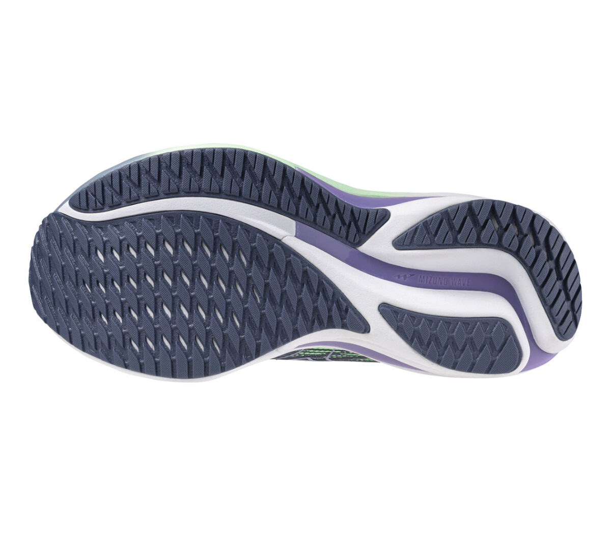 Suola Scarpa Mizuno Rider 28 donna verde grigia
