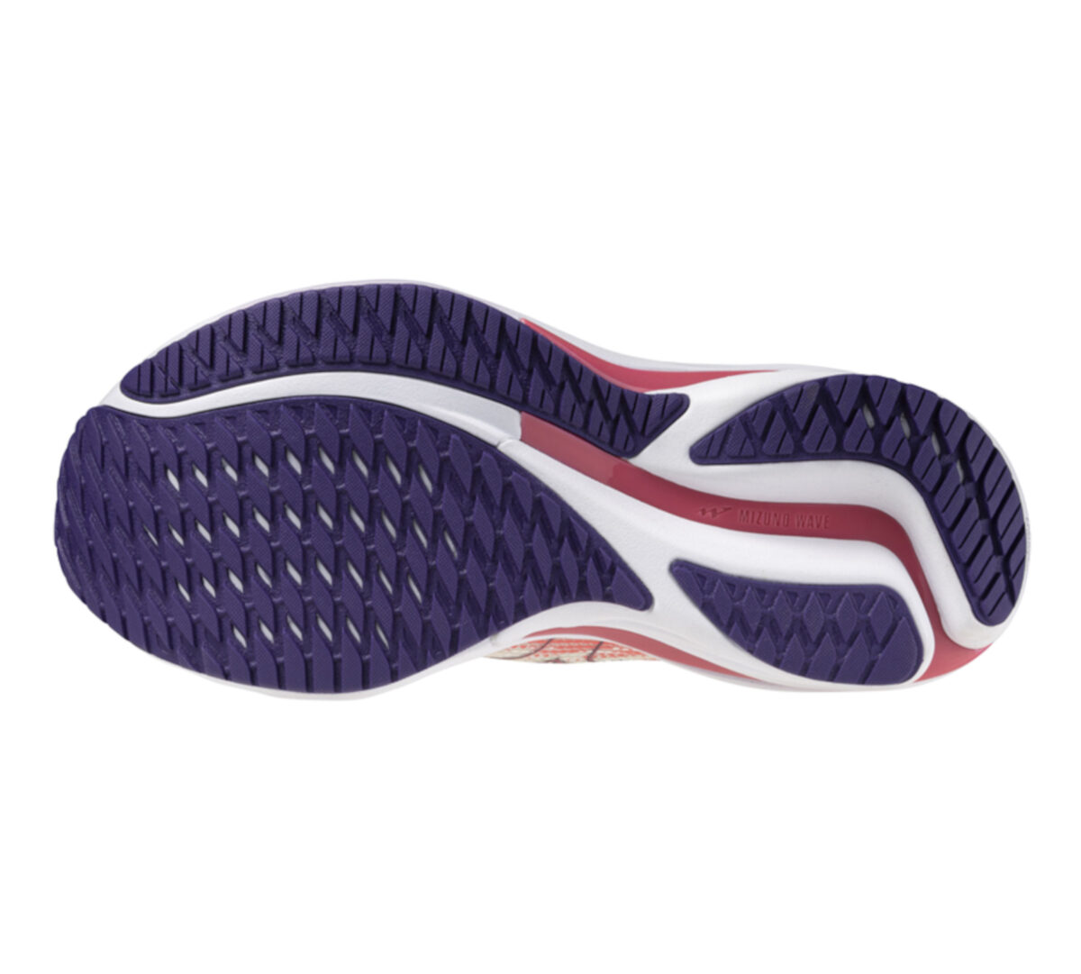 Suola Scarpa Mizuno Wave Rider 28 donna beige viola