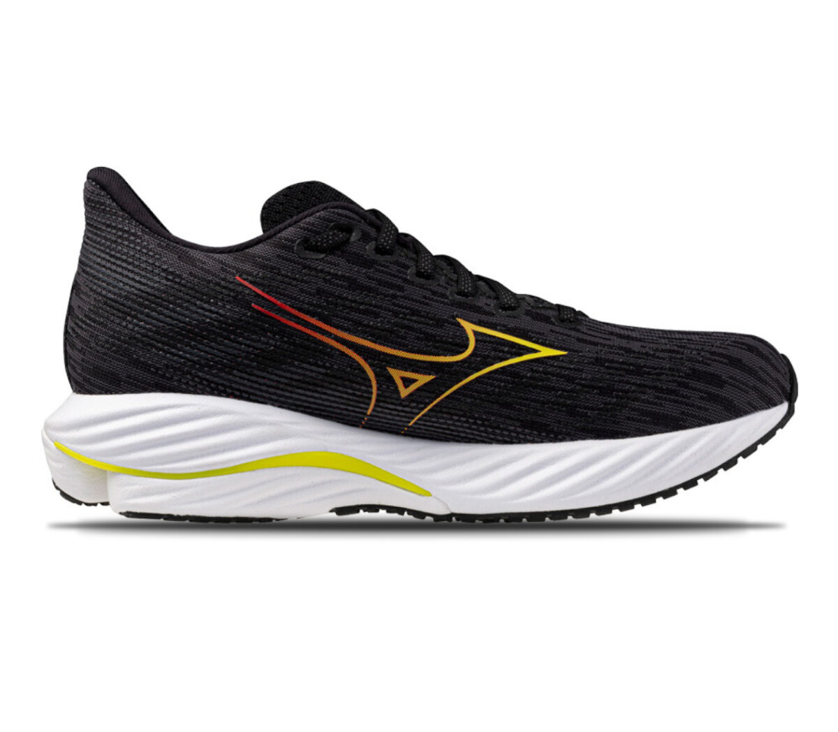 Scarpa Mizuno Wave Rider 28 donna nera arancione