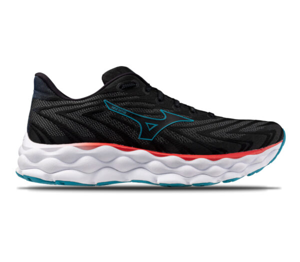 Scarpa Mizuno Wave Sky 8 uomo nera celeste