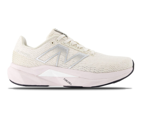 Scarpa New Balance Fuelcell Propel v5 donna bianco panna