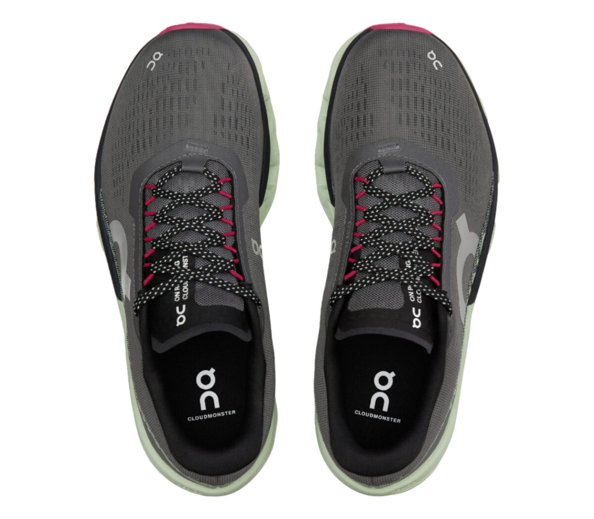 Tomaia Scarpa On Cloudmonster 2 donna asphalt lima