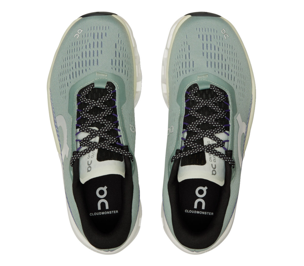 Tomaia Scarpa On Cloudmonster 2 donna mineral aloe