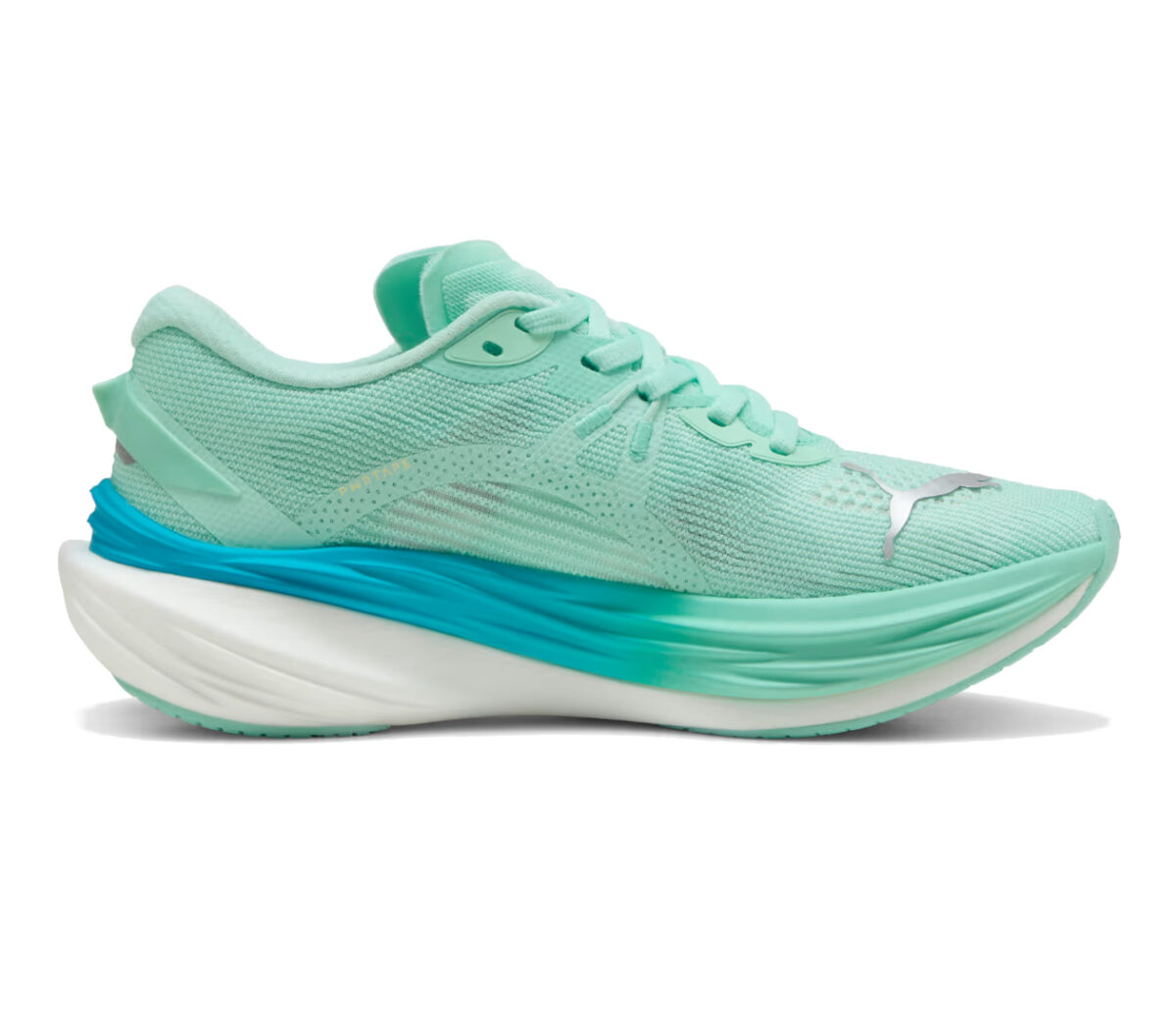Scarpa Puma Deviate Nitro 3 donna verde acqua