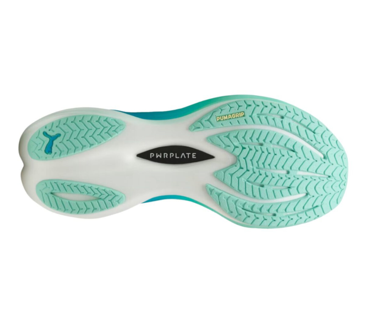 Suola Scarpa Puma Deviate Nitro 3 donna verde acqua