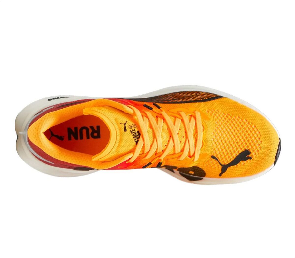 Tomaia Scarpa Puma Deviate Nitro 3 donna arancione