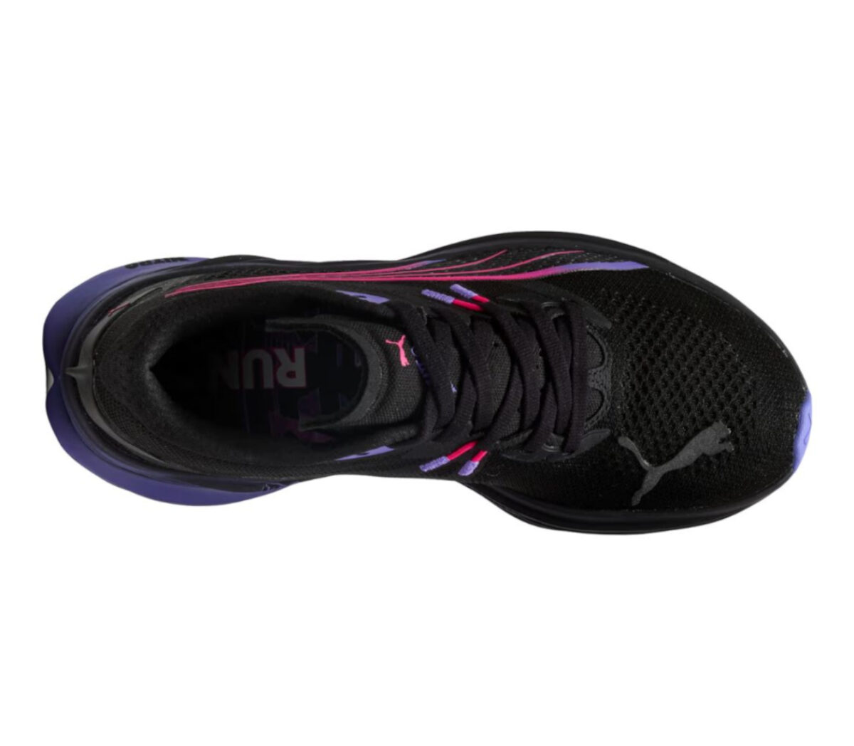 Tomaia Scarpa Puma Deviate Nitro 3 donna nera viola
