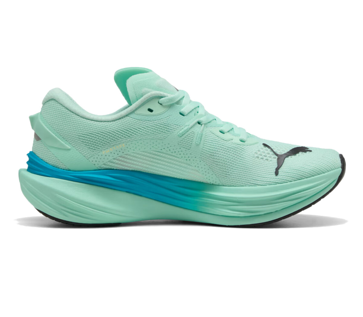 Scarpa Puma Deviate Nitro 3 uomo verde acqua