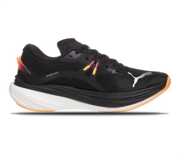 Scarpa Puma Deviate Nitro 3 uomo nera arancione